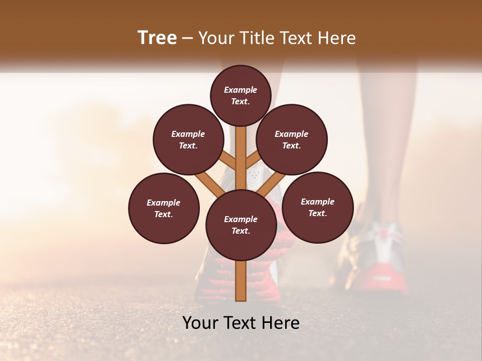 Fitness Sneakers PowerPoint Template