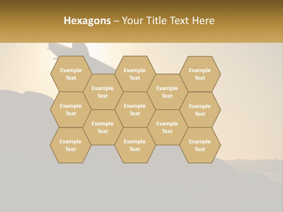 Surfing, Man With Board PowerPoint Template