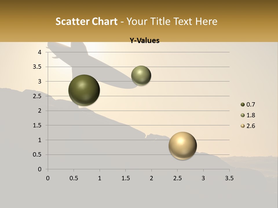 Surfing, Man With Board PowerPoint Template