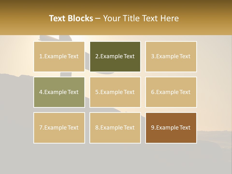 Surfing, Man With Board PowerPoint Template