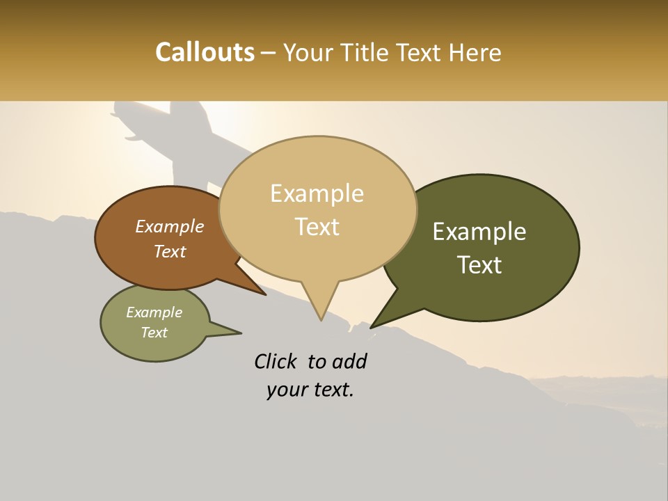 Surfing, Man With Board PowerPoint Template