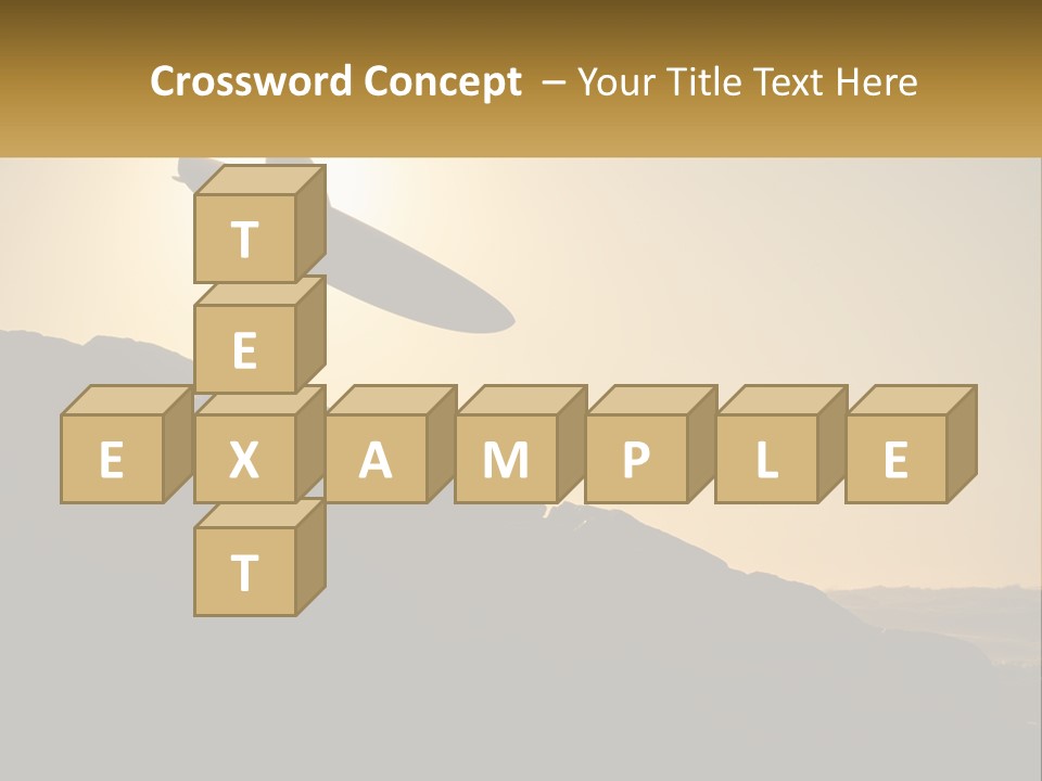 Surfing, Man With Board PowerPoint Template