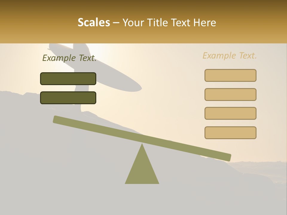 Surfing, Man With Board PowerPoint Template