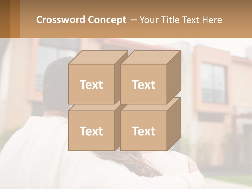 Couple Dreaming PowerPoint Template