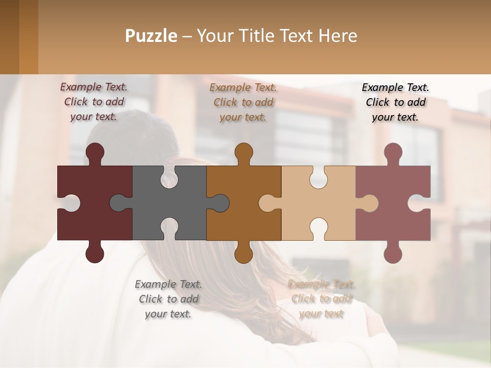 Couple Dreaming PowerPoint Template