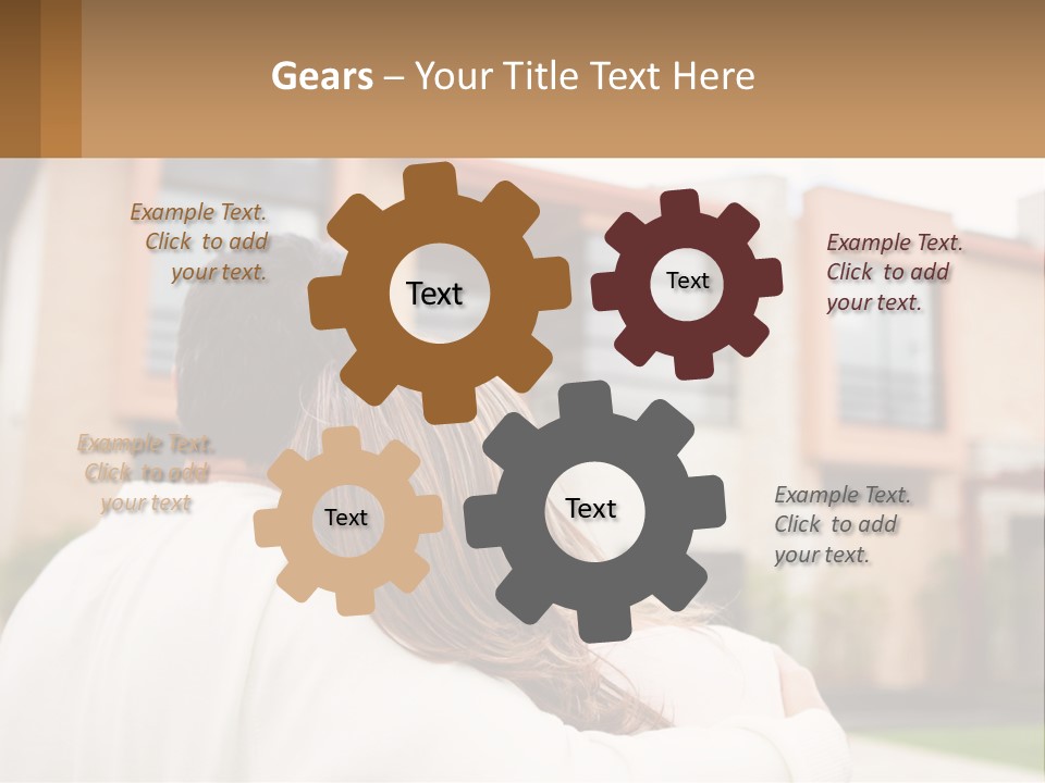 Couple Dreaming PowerPoint Template