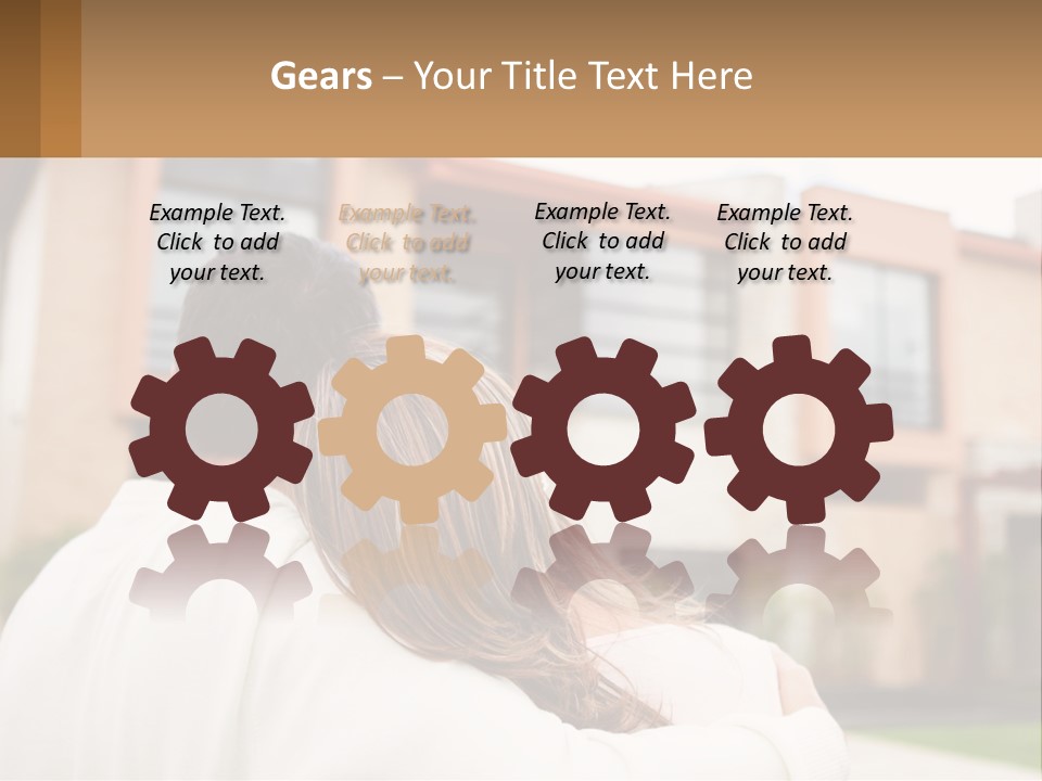 Couple Dreaming PowerPoint Template