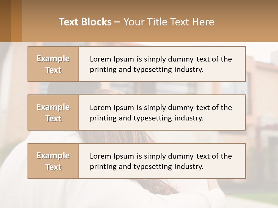 Couple Dreaming PowerPoint Template