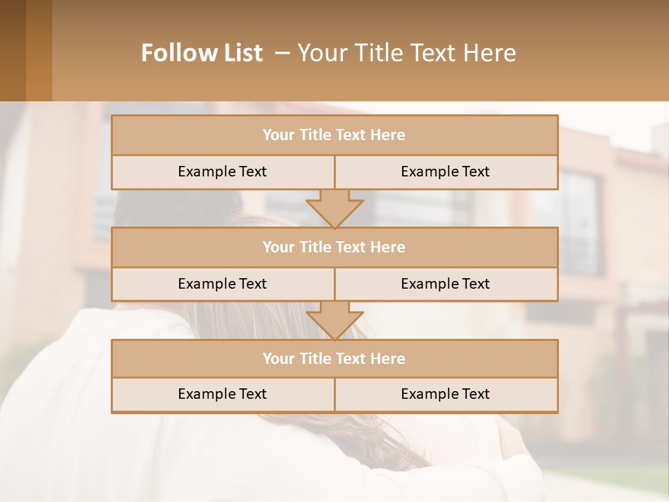 Couple Dreaming PowerPoint Template