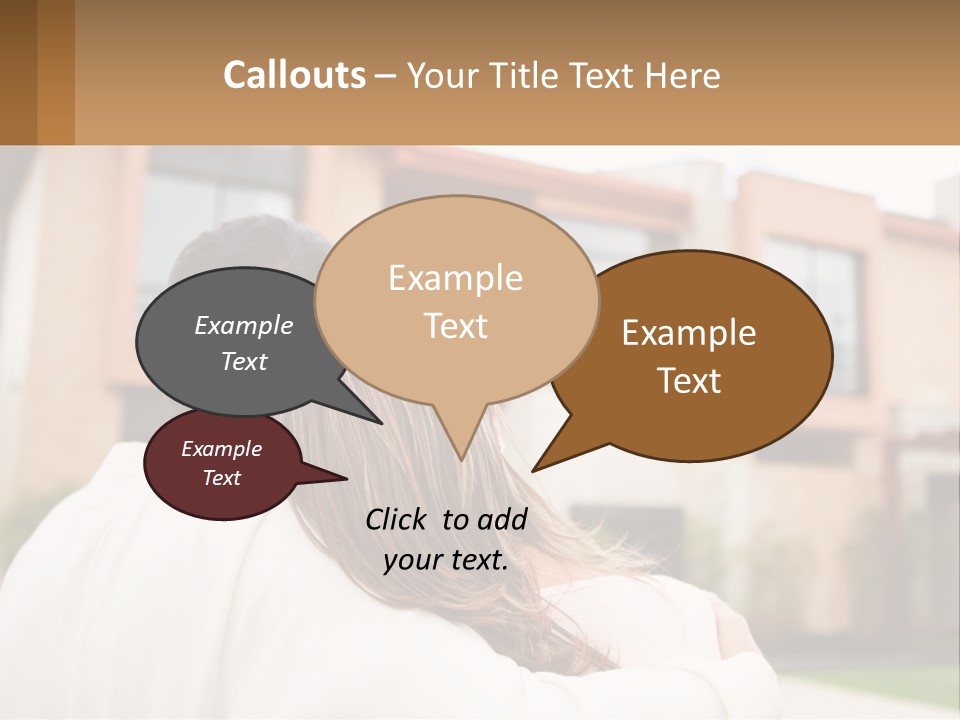 Couple Dreaming PowerPoint Template