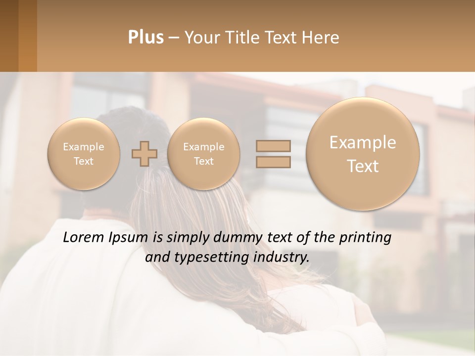 Couple Dreaming PowerPoint Template