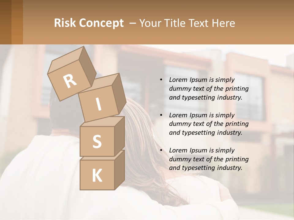 Couple Dreaming PowerPoint Template