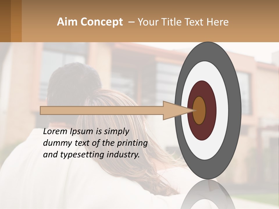 Couple Dreaming PowerPoint Template