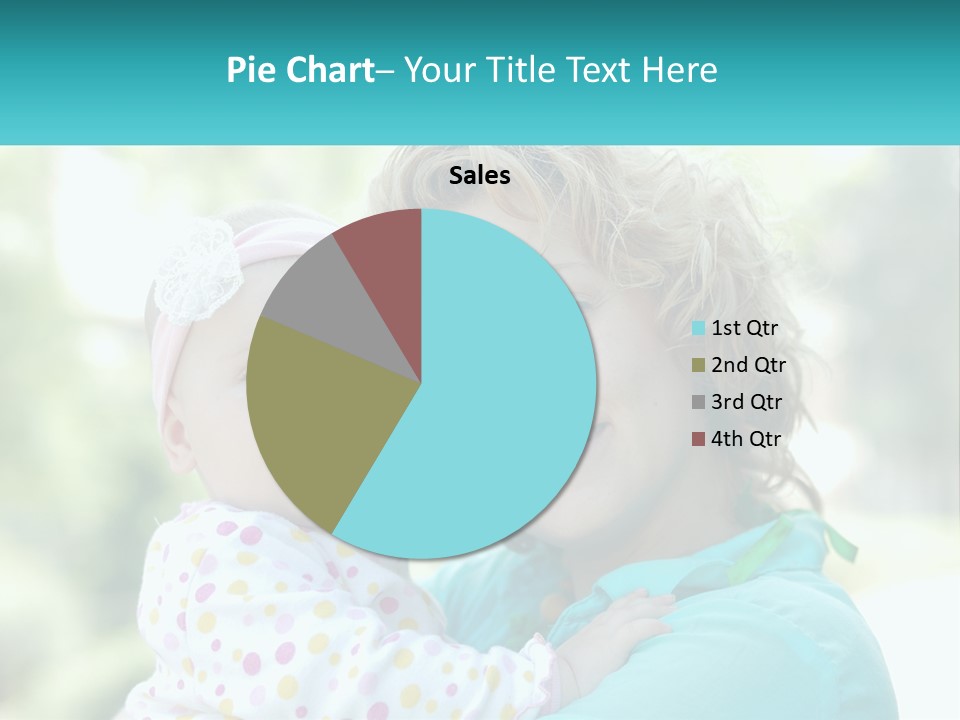 Woman With Child PowerPoint Template