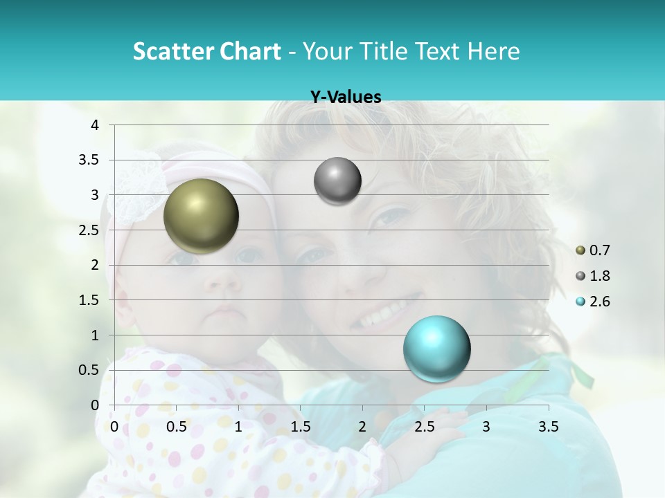 Woman With Child PowerPoint Template