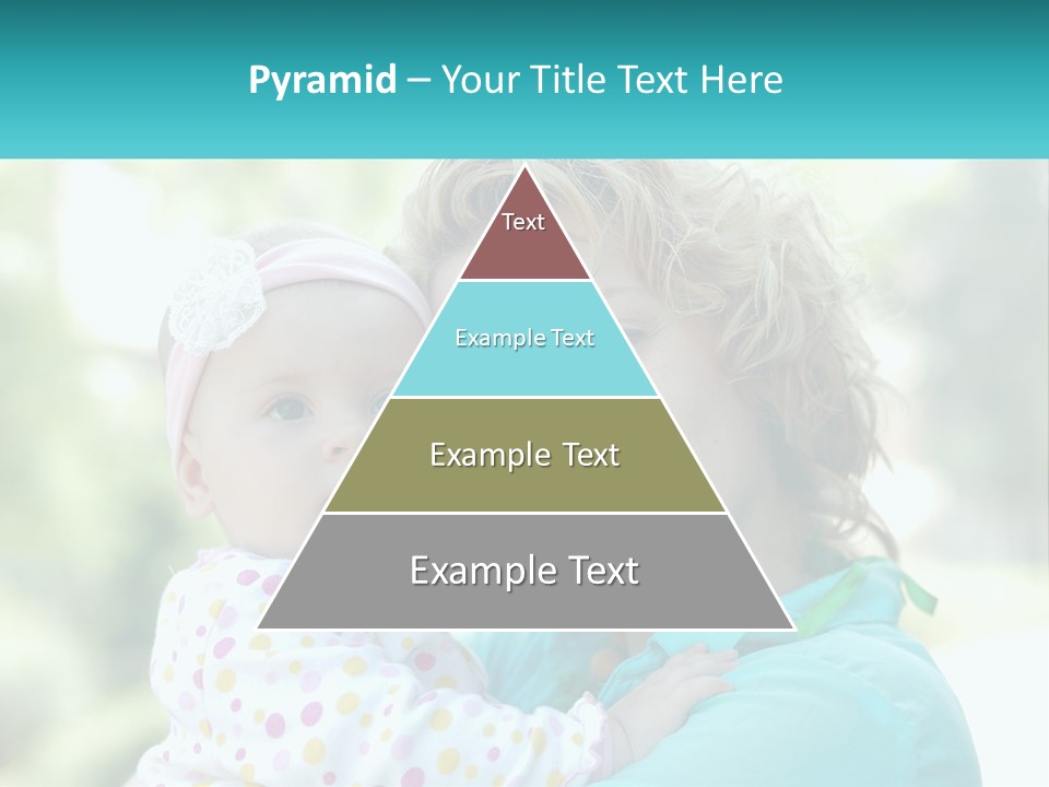 Woman With Child PowerPoint Template