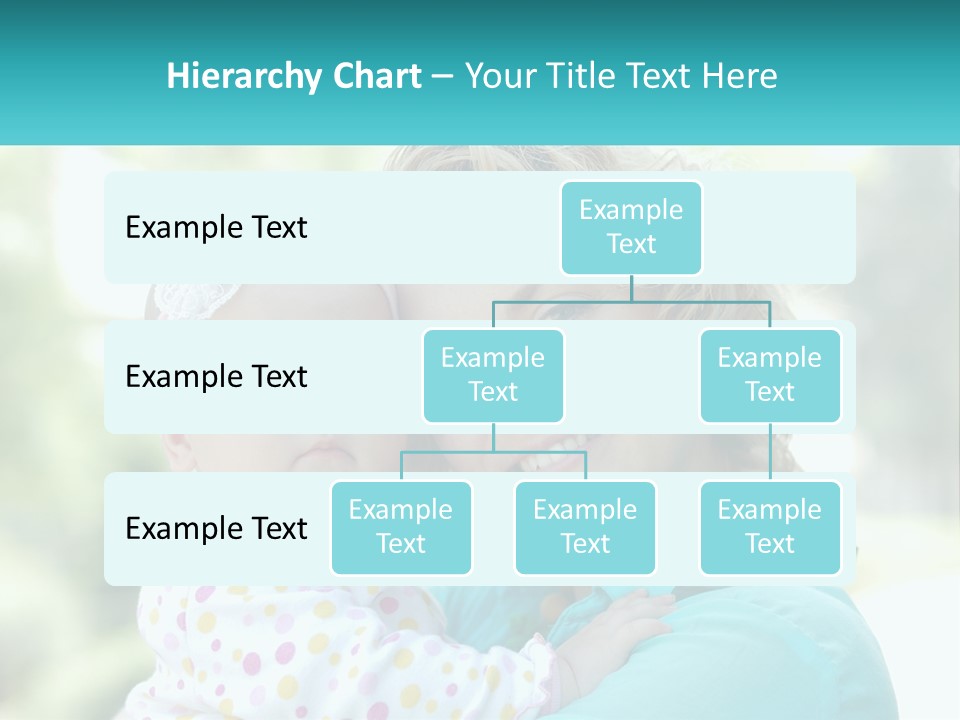 Woman With Child PowerPoint Template