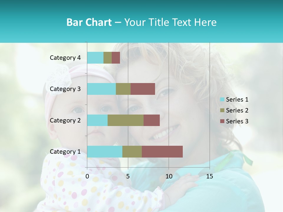 Woman With Child PowerPoint Template