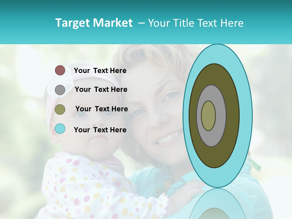 Woman With Child PowerPoint Template