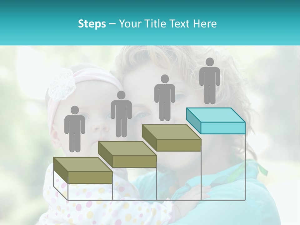 Woman With Child PowerPoint Template