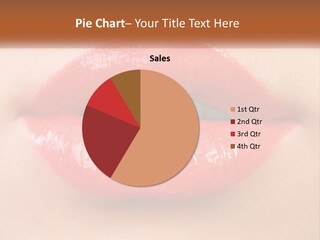 Female Lips PowerPoint Template