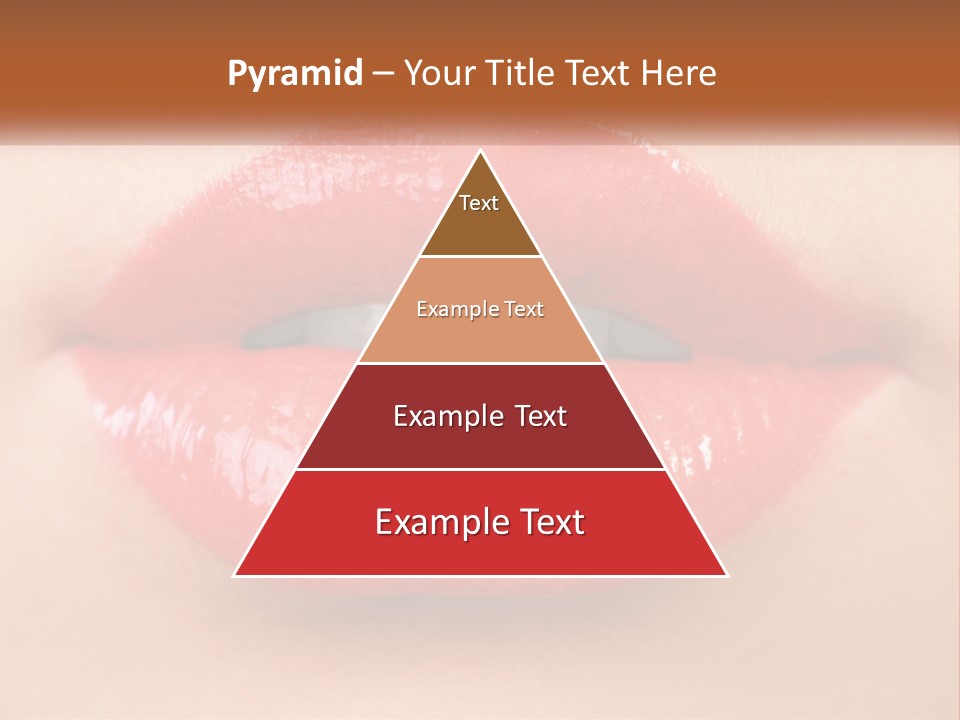 Female Lips PowerPoint Template