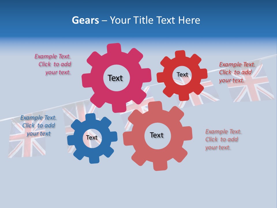 Flags Of Britain PowerPoint Template