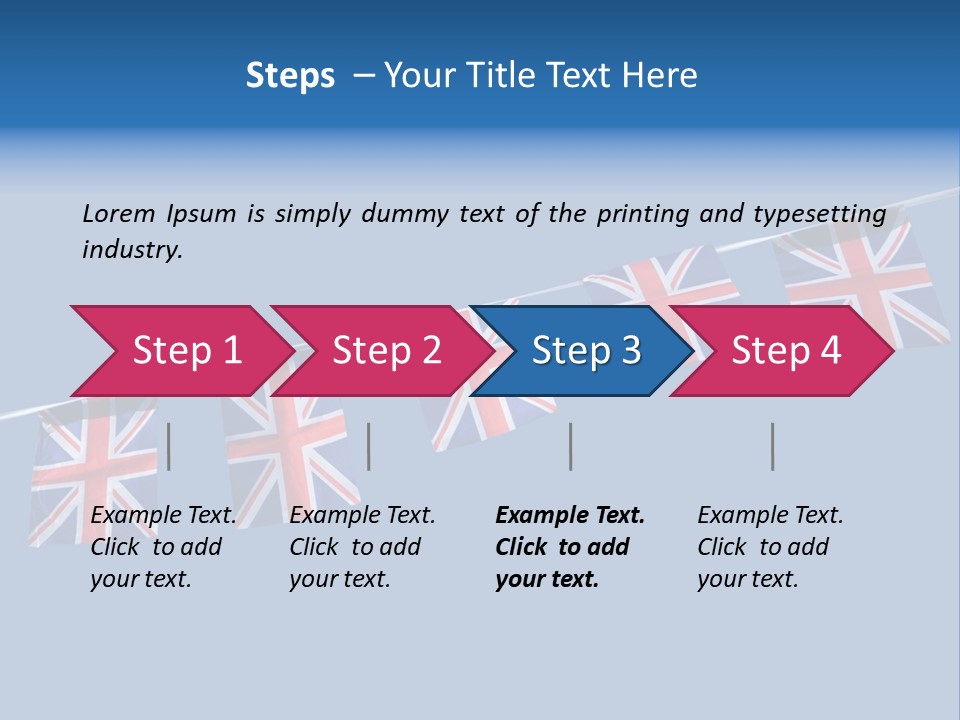 Flags Of Britain PowerPoint Template
