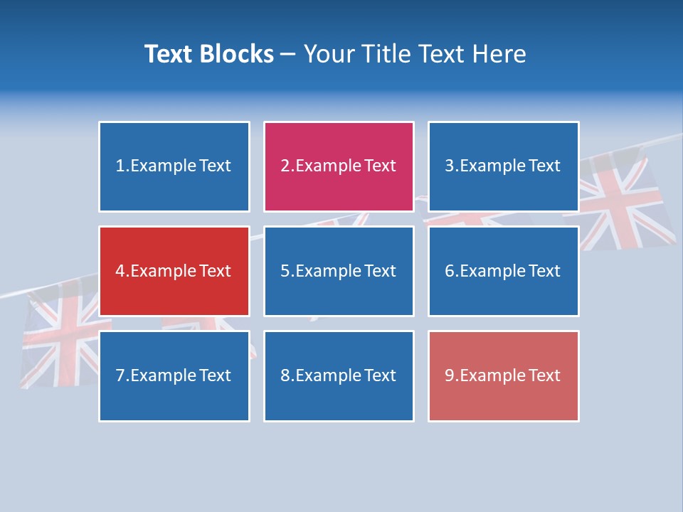 Flags Of Britain PowerPoint Template