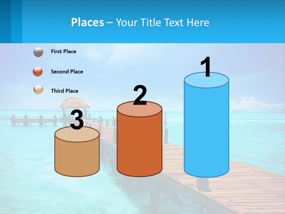 Pier By The Sea PowerPoint Template