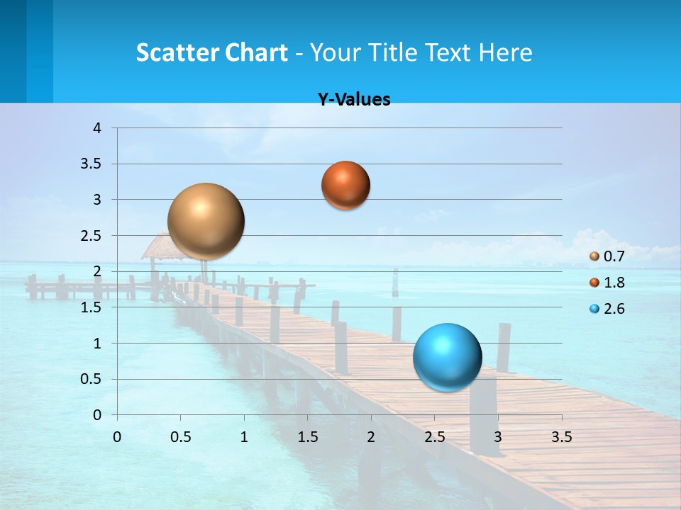 Pier By The Sea PowerPoint Template