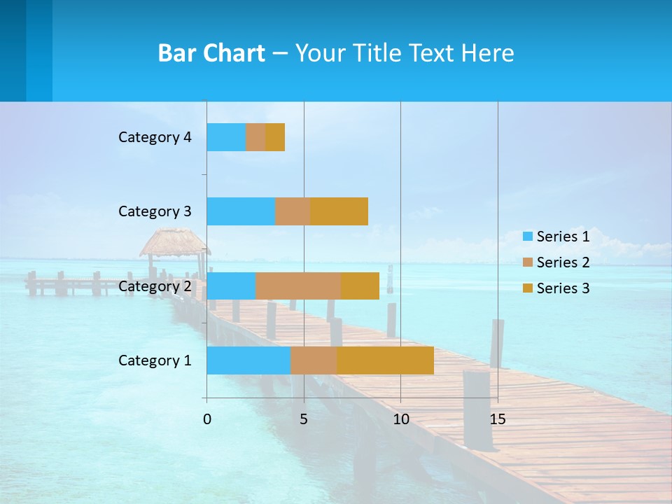 Pier By The Sea PowerPoint Template