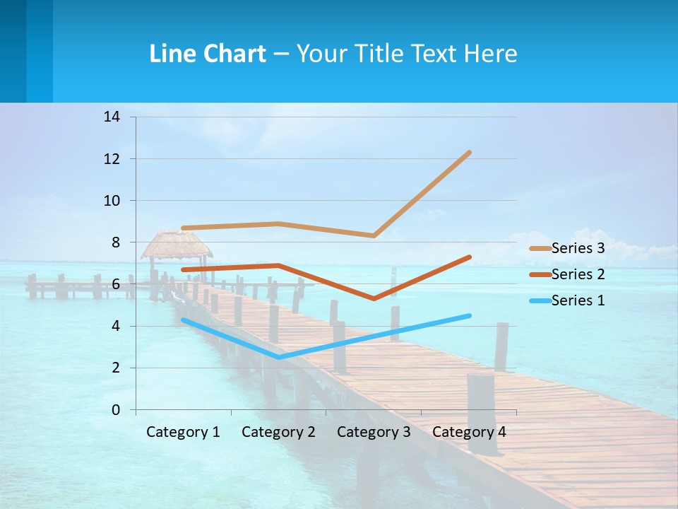 Pier By The Sea PowerPoint Template