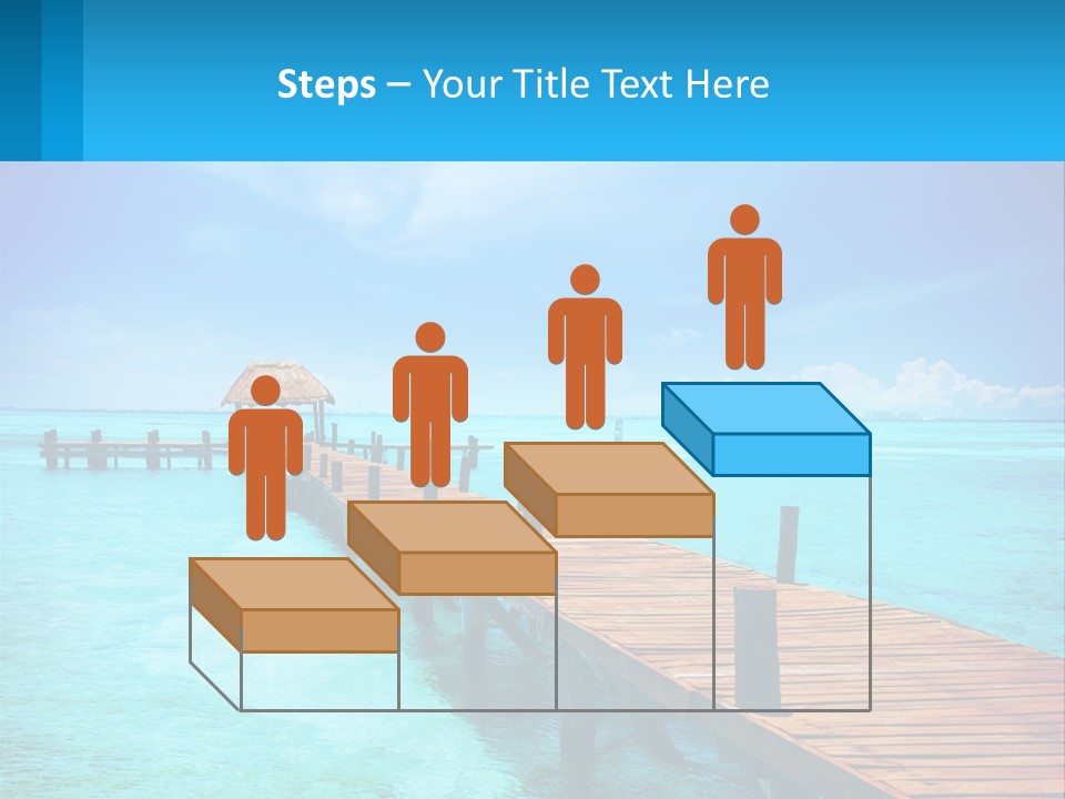 Pier By The Sea PowerPoint Template
