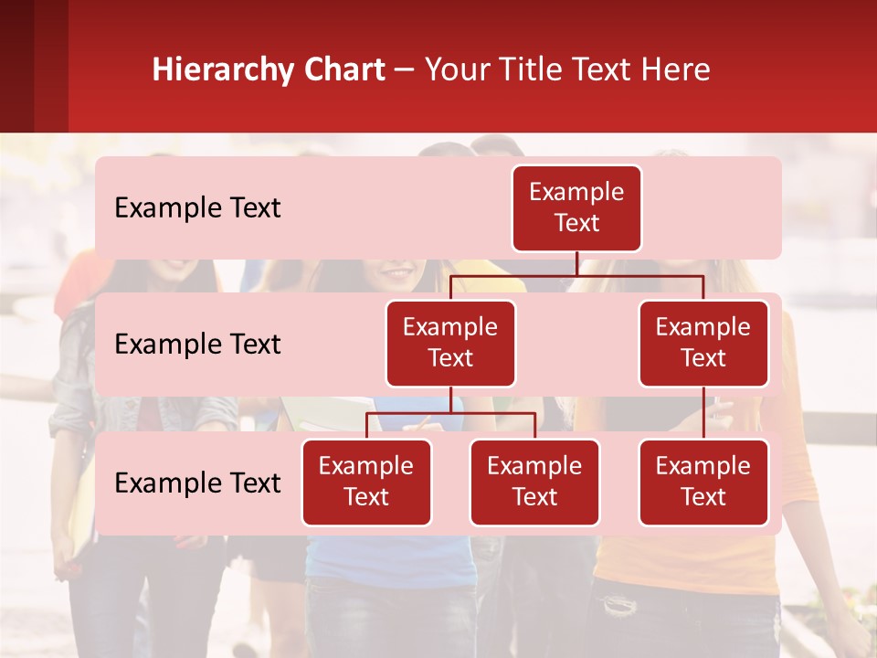 Girls From College PowerPoint Template