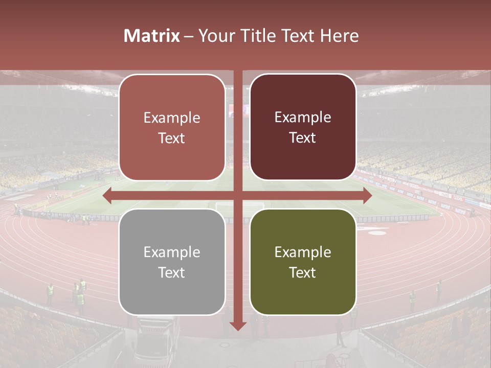 Football Field PowerPoint Template