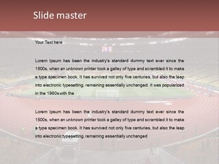 Football Field PowerPoint Template