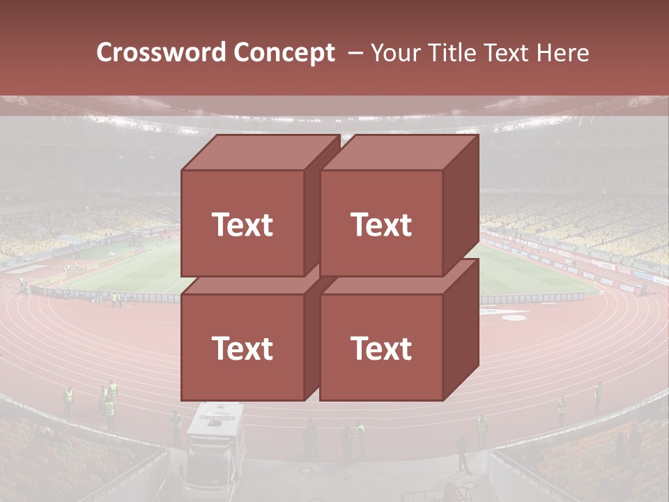 Football Field PowerPoint Template