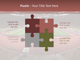 Football Field PowerPoint Template