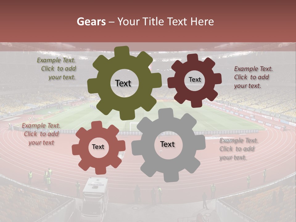Football Field PowerPoint Template