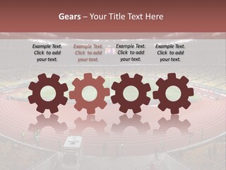 Football Field PowerPoint Template