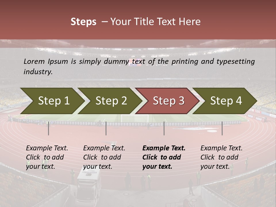 Football Field PowerPoint Template