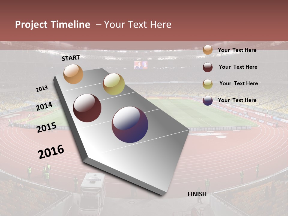 Football Field PowerPoint Template
