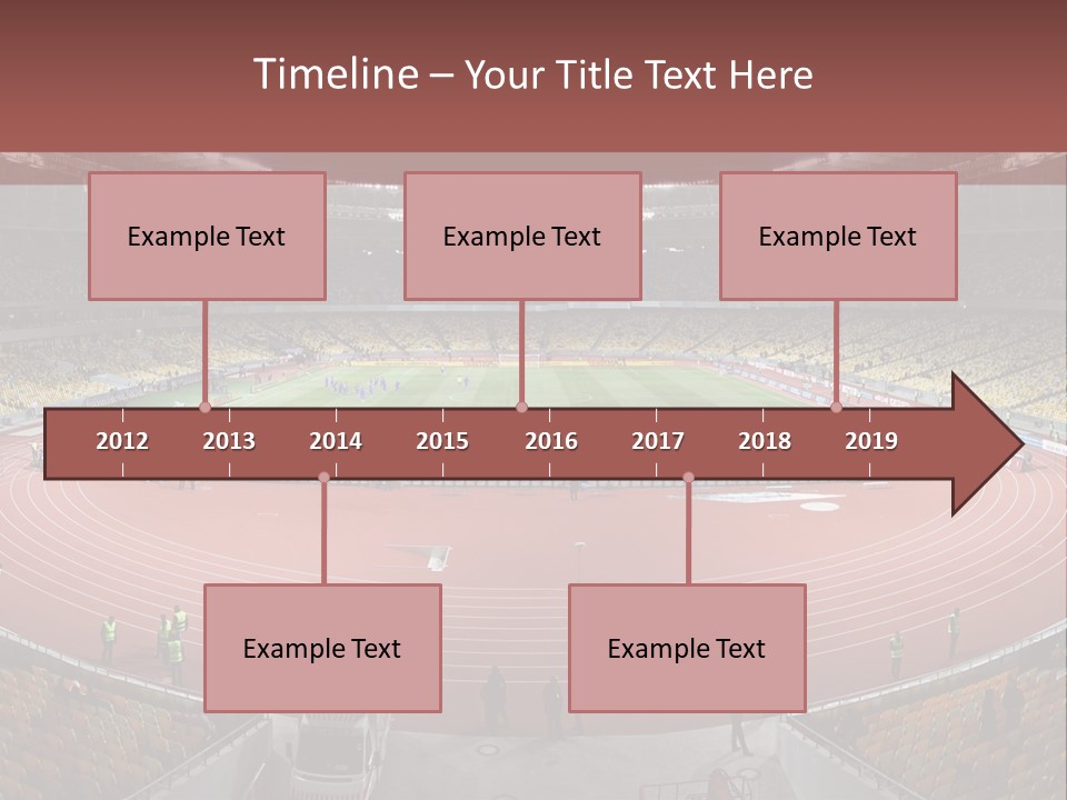 Football Field PowerPoint Template