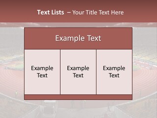 Football Field PowerPoint Template