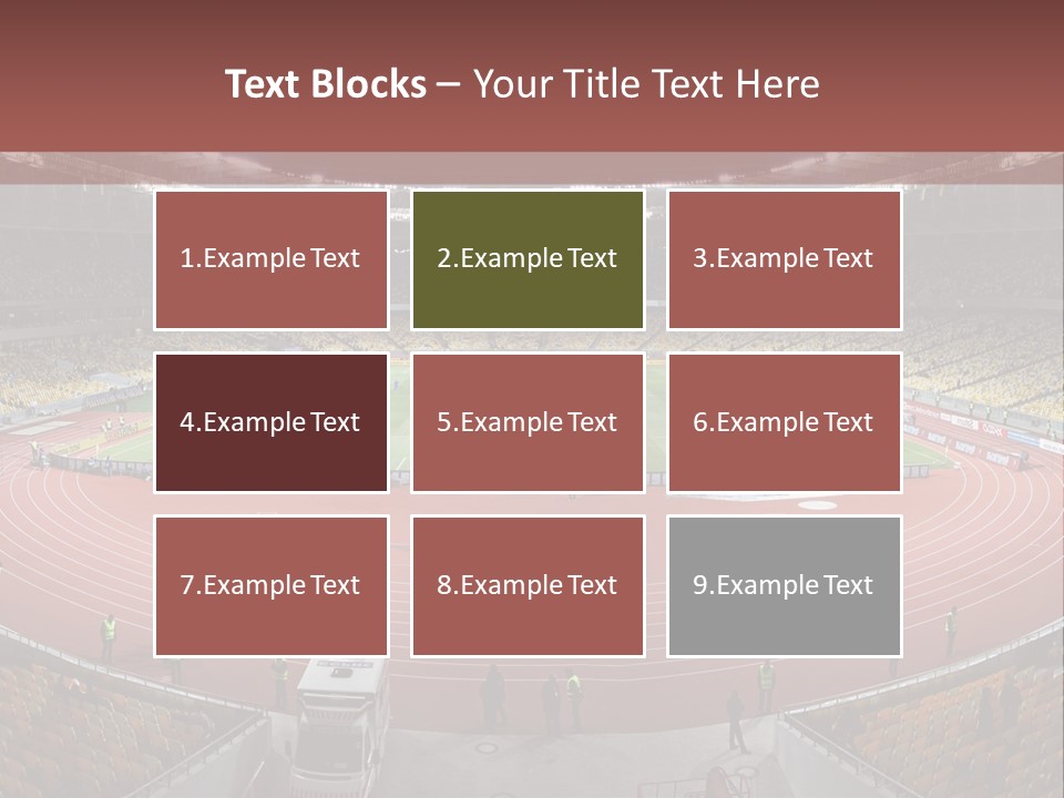 Football Field PowerPoint Template