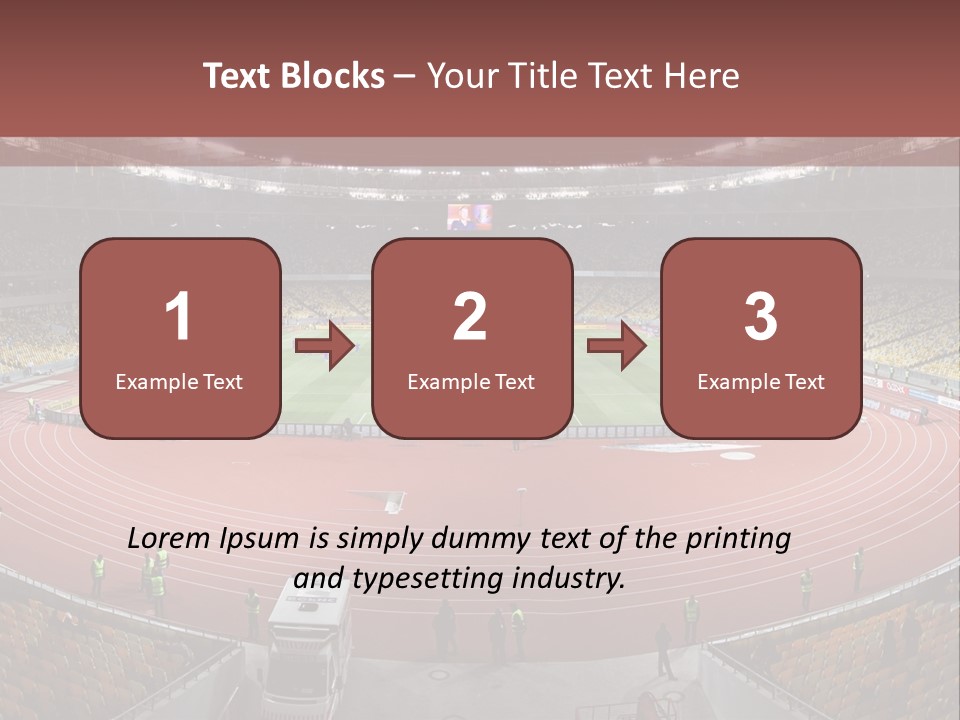 Football Field PowerPoint Template