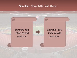 Football Field PowerPoint Template