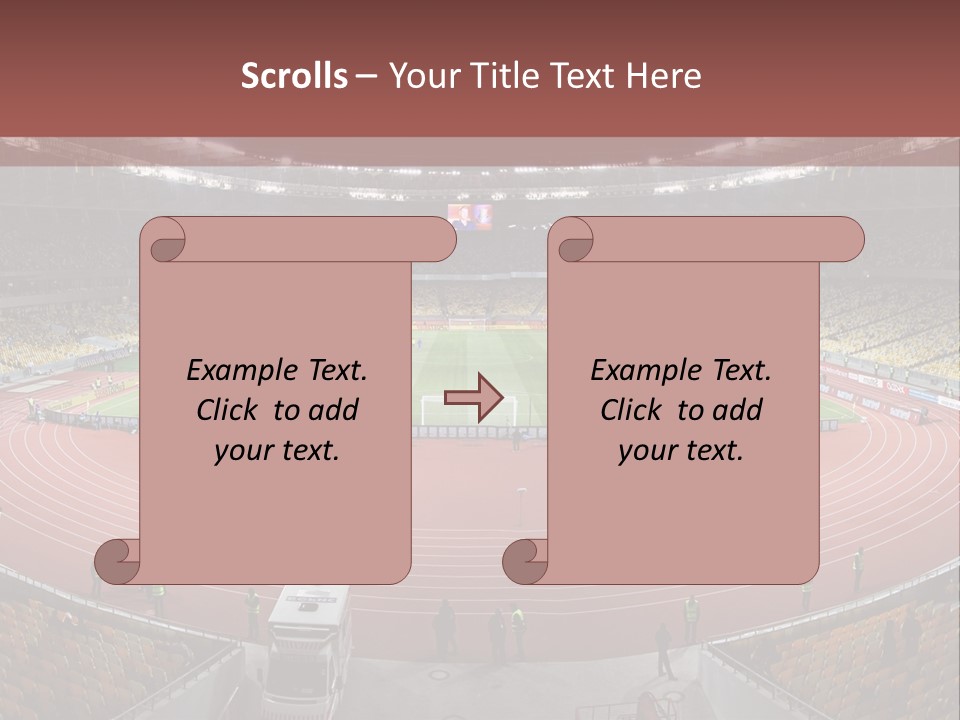 Football Field PowerPoint Template