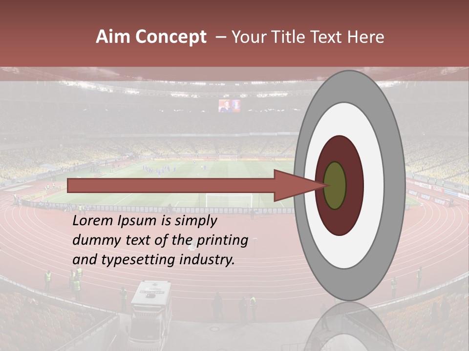 Football Field PowerPoint Template